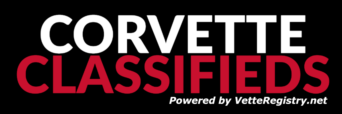 Corvette Classifieds powered by VetteRegistry.net