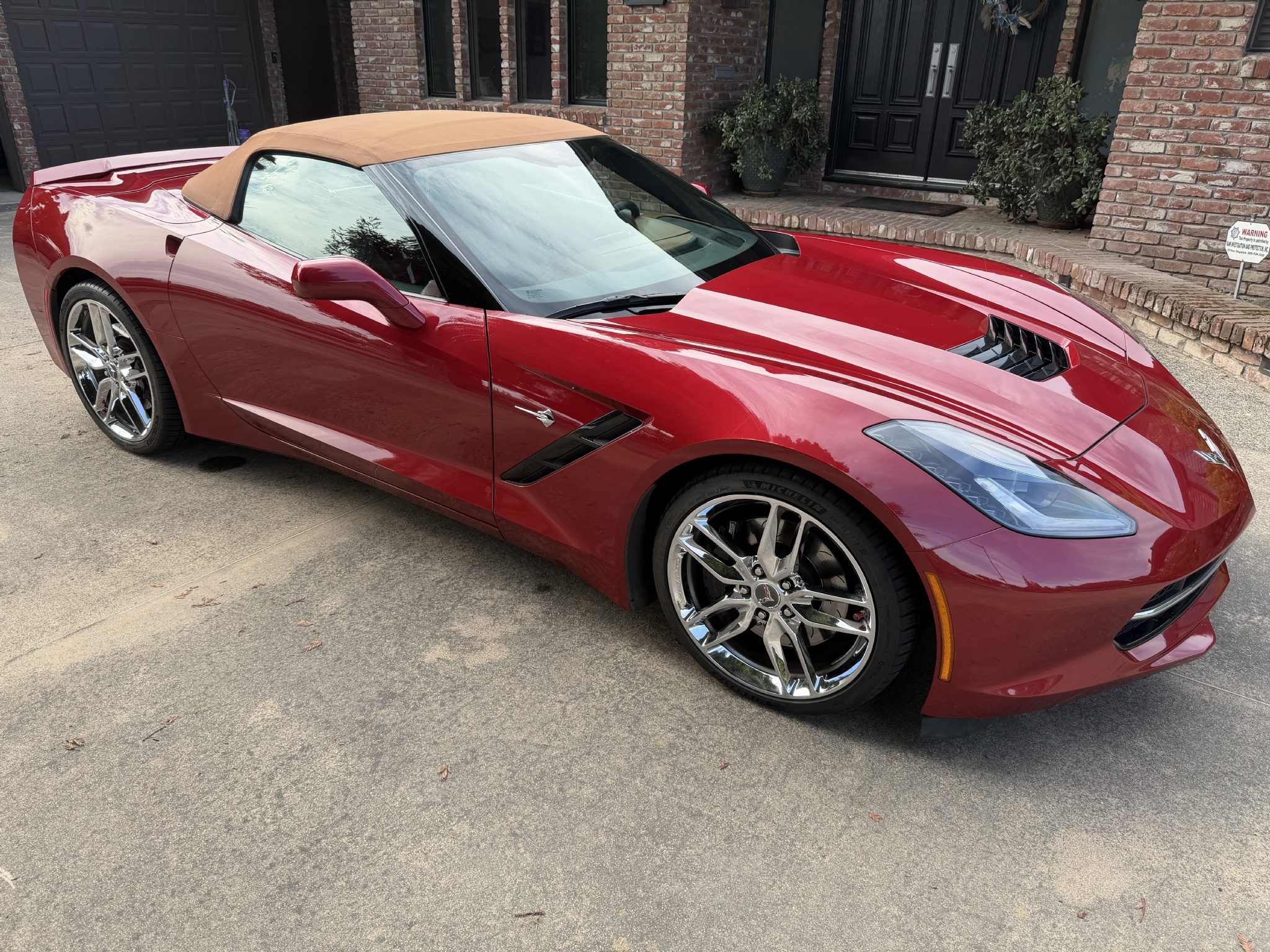 2014 Stingray Convertible Corvette